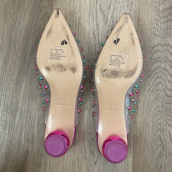 Kate Spade Honor Pumps in Clear Multi - Picture 5 of 5